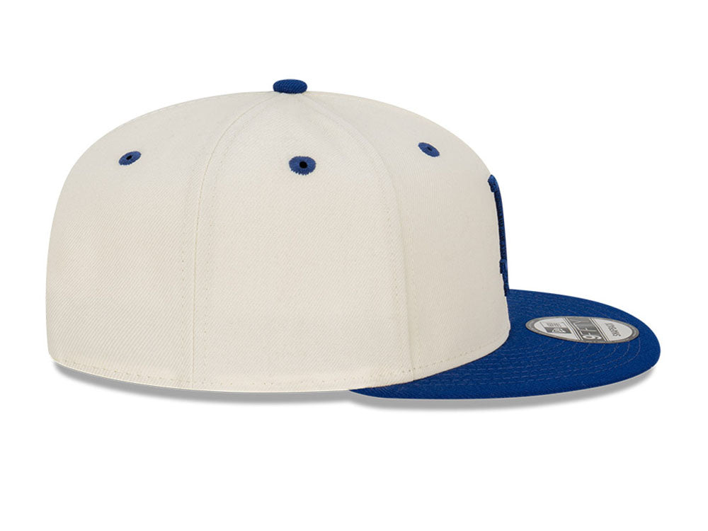 Los Angeles Dodgers MLB Two Tone Chrome White 9FIFTY Adjustable Cap