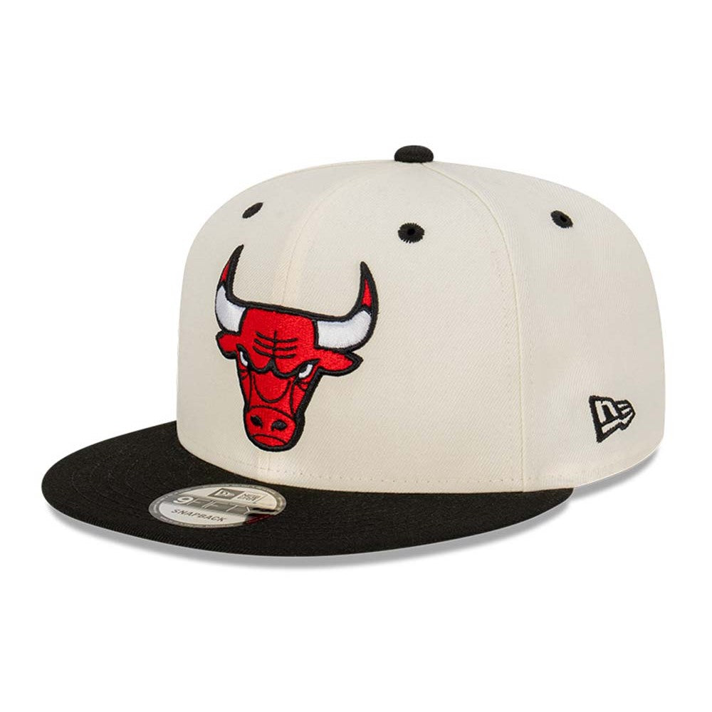 New Era Chicago Bulls Two Tone Chrome White 9FIFTY Adjustable Cap
