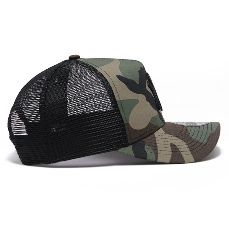 New York Yankees MLB Camo 9FORTY A-Frame Trucker Cap