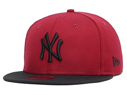 New York Yankees MLB Cardinal 9FIFTY Snapback Cap (ESSENTIAL)