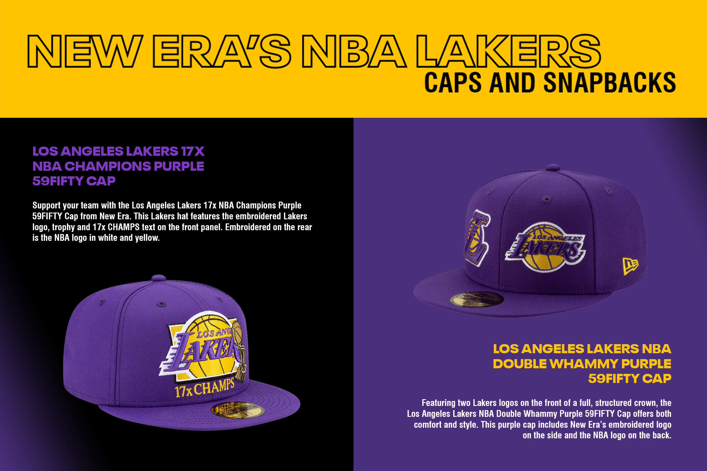 New Era Nba Side Panel Short Los Angeles Lakers
