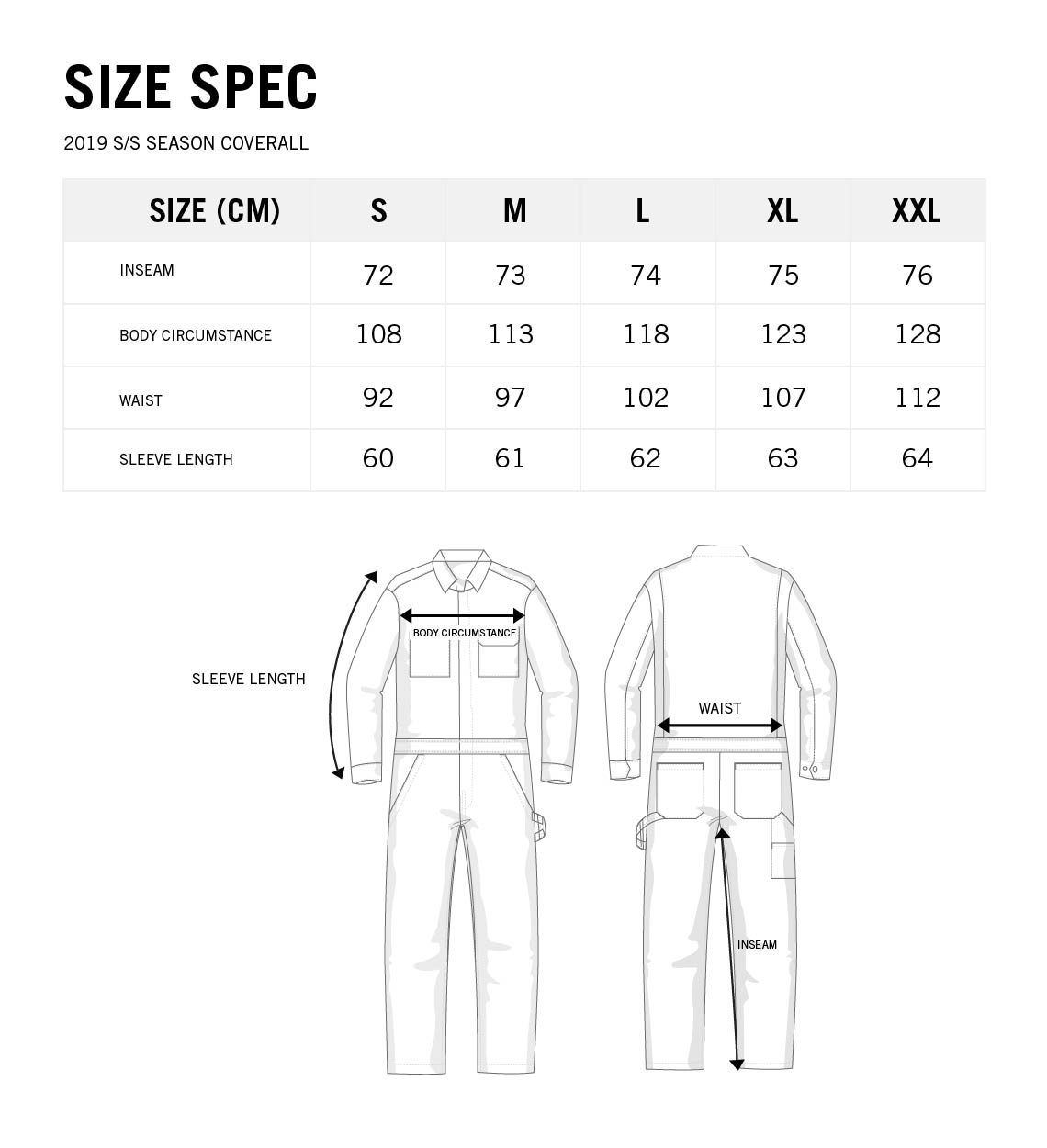 New Era Jacket Size Chart