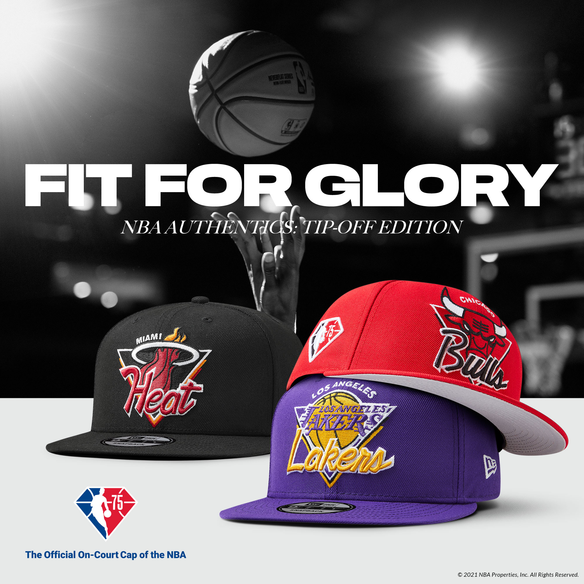 Experience winning moments while repping your favorite team in style. Shop  the NBA Statement Edition collection now at New Era Cap.