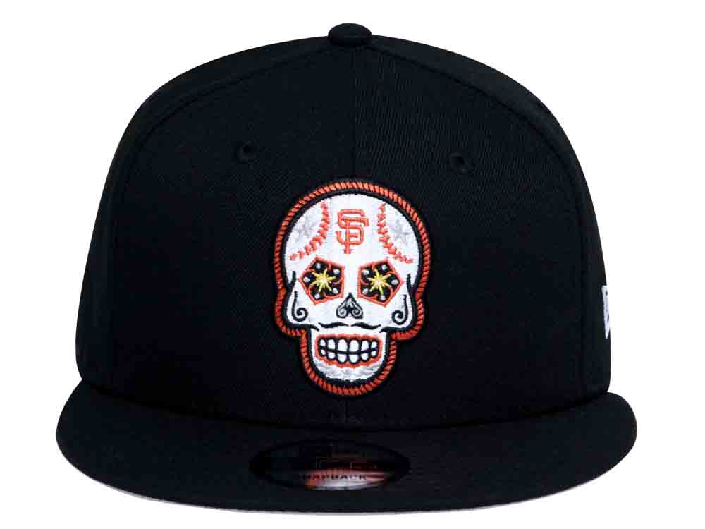 San Francisco Giants MLB Sugar Skull Black 9FIFTY Cap | New Era Cap PH