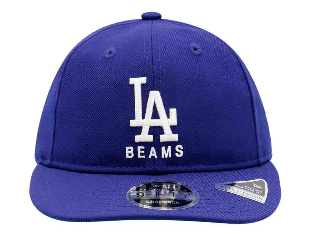 Los Angeles Dodgers MLB Beams Light Royal 9FIFTY Retro Crown Cap ...