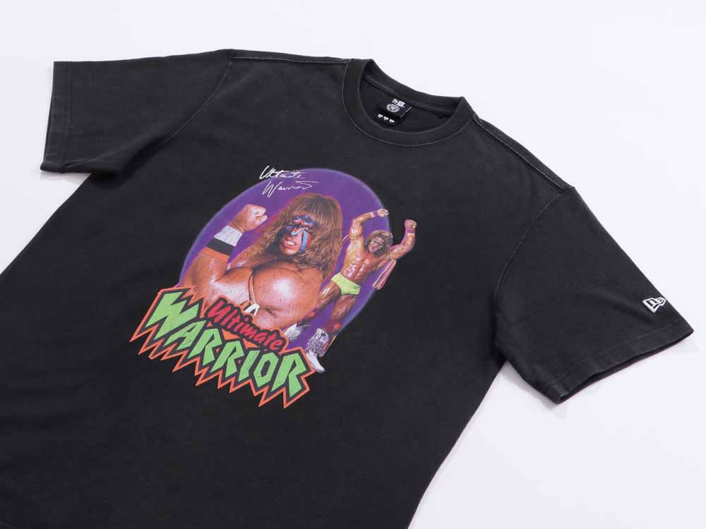 New Era WWE Legends Ultimate Warrior Short Sleeve Black Shirt | New Era ...