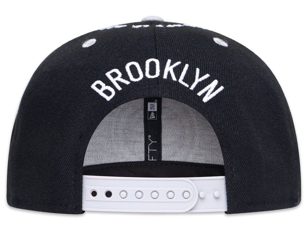 Brooklyn Nets NBA Circle Teams Black 9FIFTY Cap | New Era Cap PH