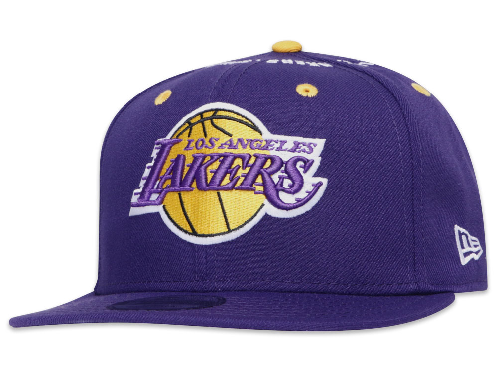 Los Angeles Lakers NBA Circle Teams Purple 9FIFTY Cap | New Era Cap PH