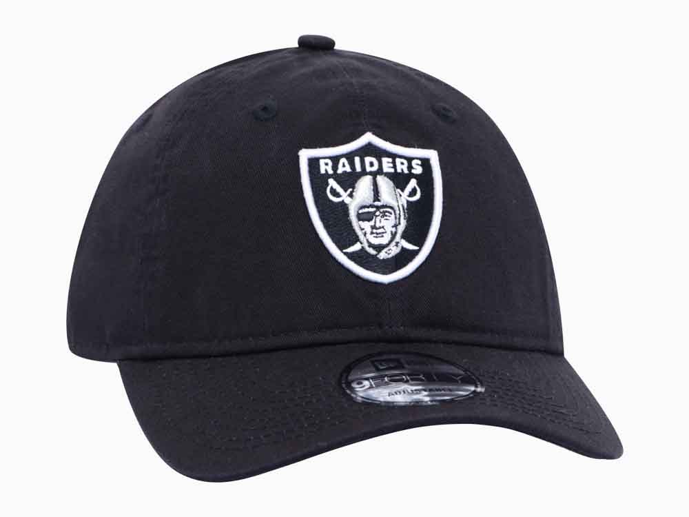 Oakland Raiders NFL Fan Gear Black 9FORTY Unstructured Cap | New Era Cap PH