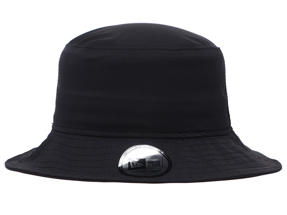 New Era Plain Outdoor Gore-Tex Black Adventure Light Bucket Hat | New ...
