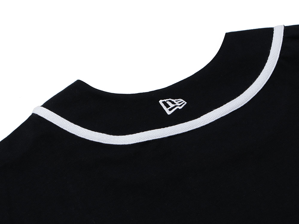 New era Baseball Short Sleeve T-Shirt Black