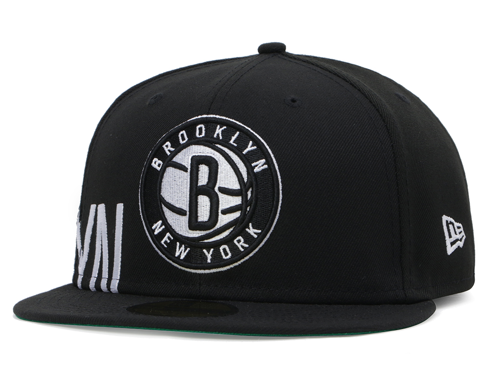 Brooklyn Nets NBA Side Split Black 59FIFTY Fitted Cap | New Era Cap PH