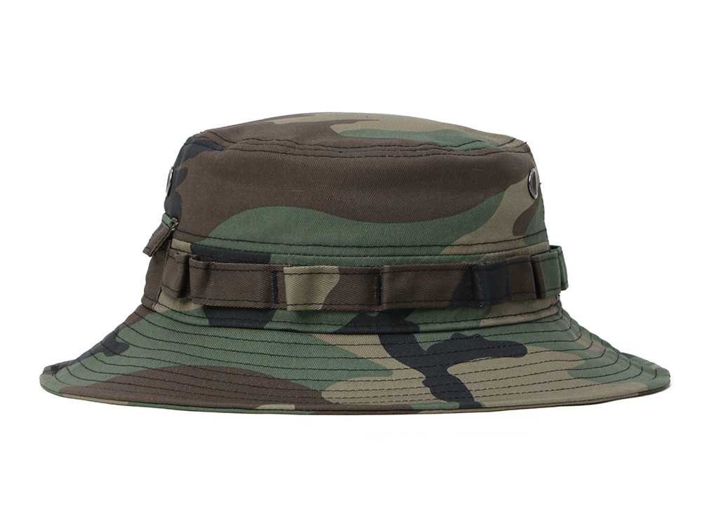New Era Woodland Camo Adventure Bucket Hat