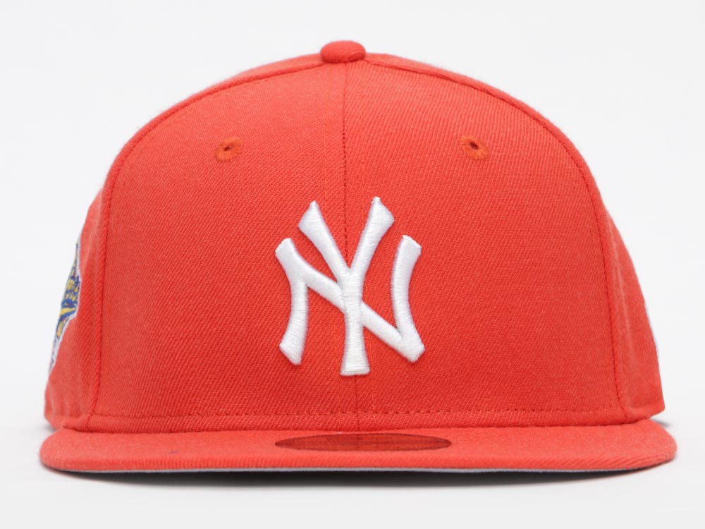 New York Yankees MLB World Series 1996 Orange 59FIFTY Fitted Cap | New ...
