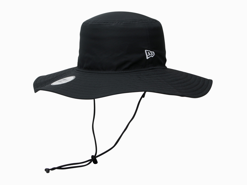New Era Black Wide Brim Black Adventure Bucket Hat | New Era Cap PH