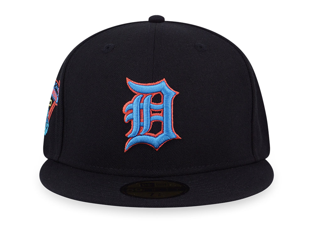 Detroit Tigers MLB Baseball Hat New Era Fitted Cap Made in USA 