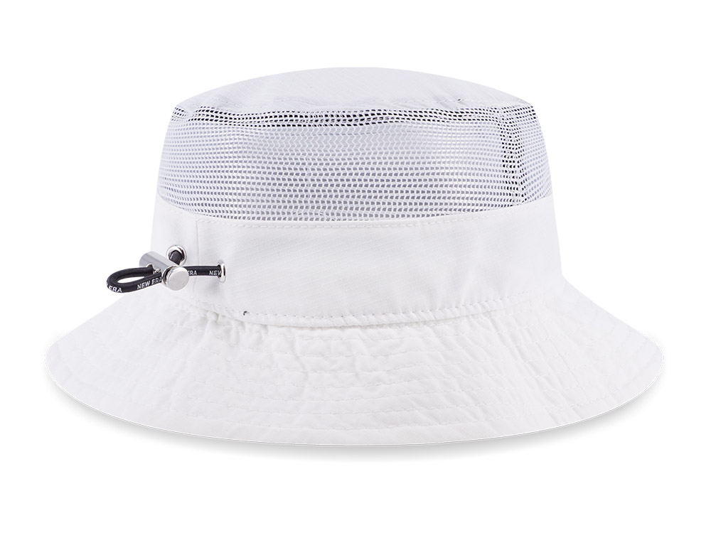 New Era Outdoor Mesh White Bucket Hat