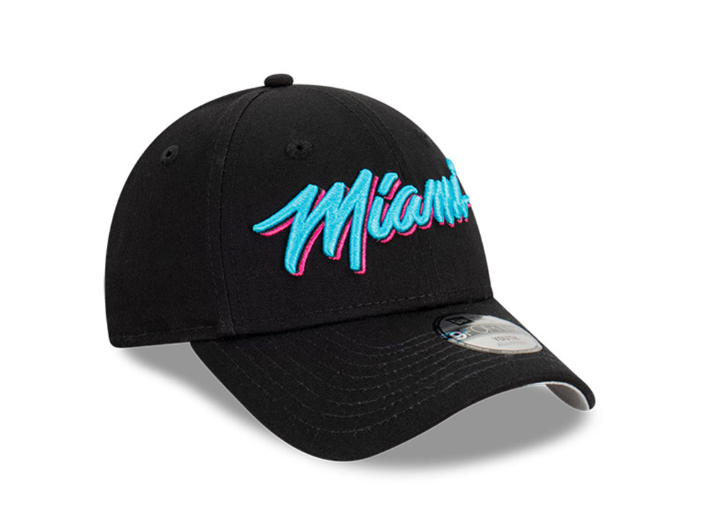 Miami Heat 9FORTY WordMark Youth NBA Strapback Hat – Basketball Jersey World