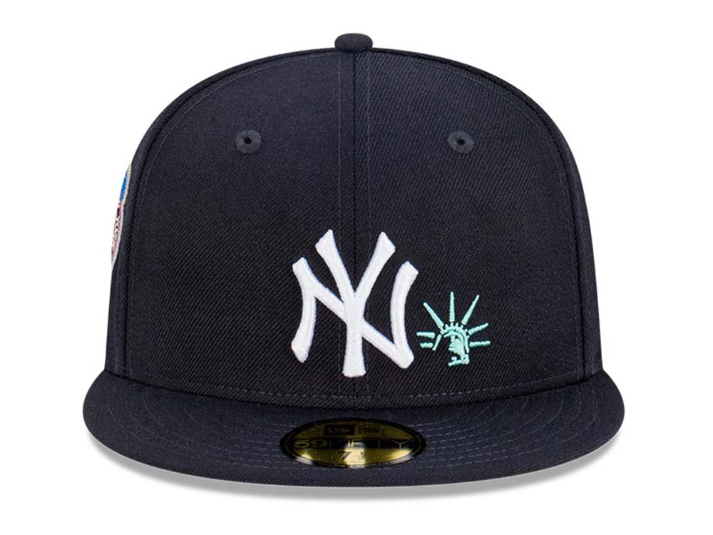 New York Yankees MLB Cooperstown Subway Series Liberty Navy 59FIFTY ...
