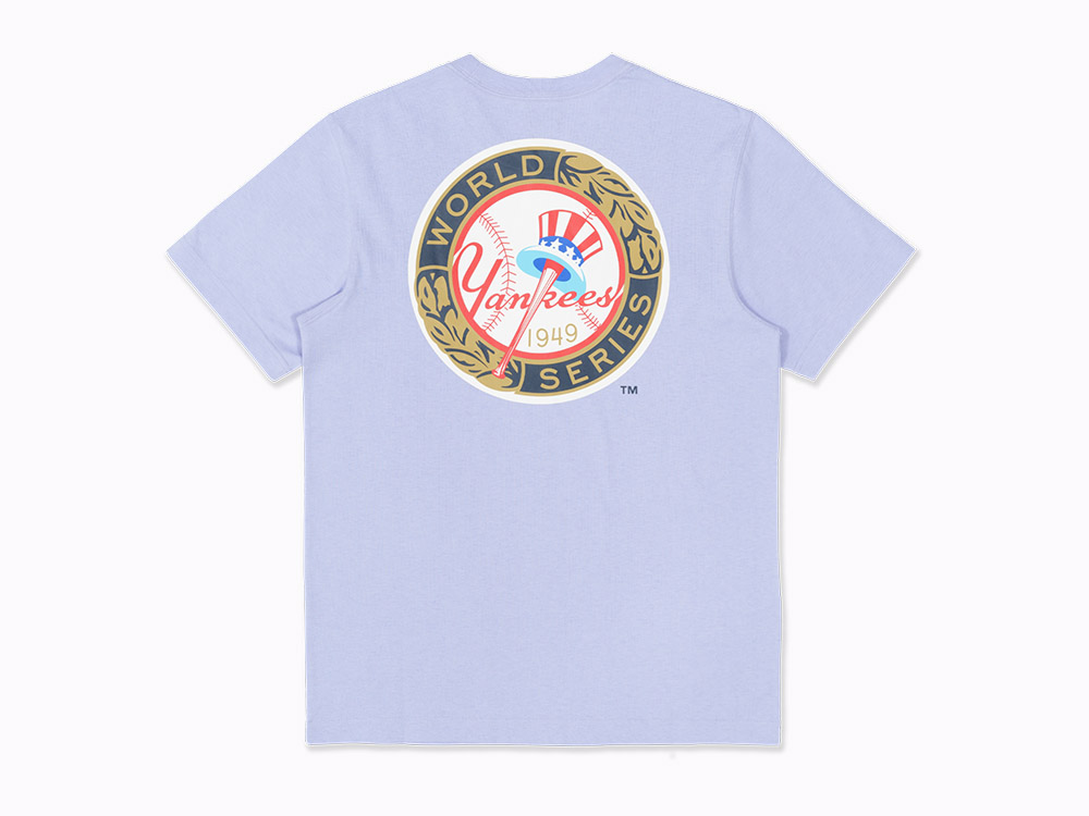 New York Yankees MLB Cooperstown Easter Egg Lavender Short Sleeve T ...