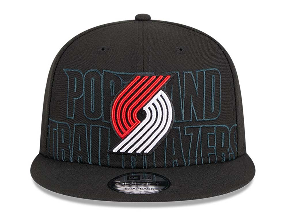Portland Trail Blazers NBA Draft Black 9FIFTY Snapback Cap | New Era Cap PH