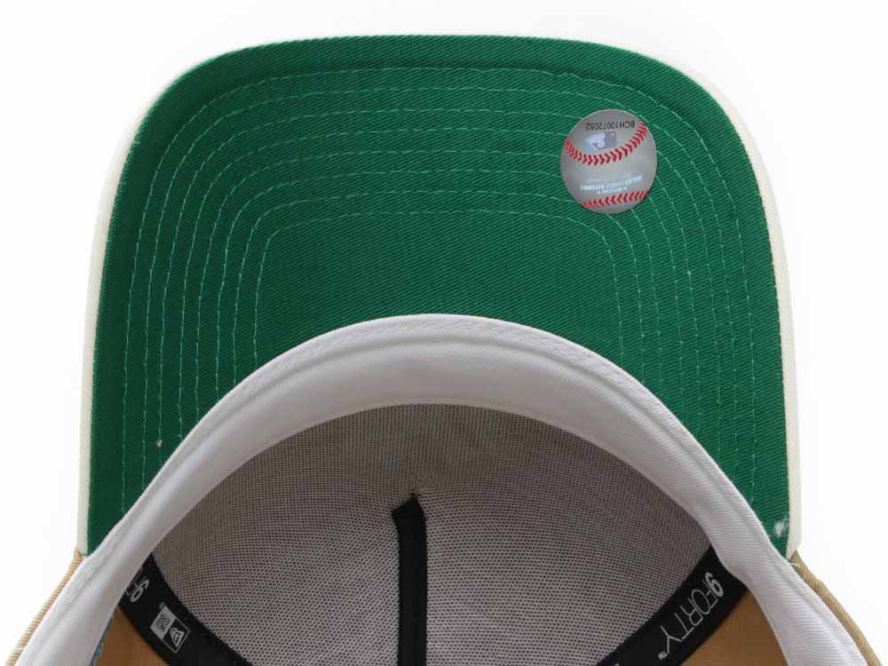 New York Yankees MLB Spices World Series Two Tone Stone Khaki 9FORTY  A-Frame Snapback Cap