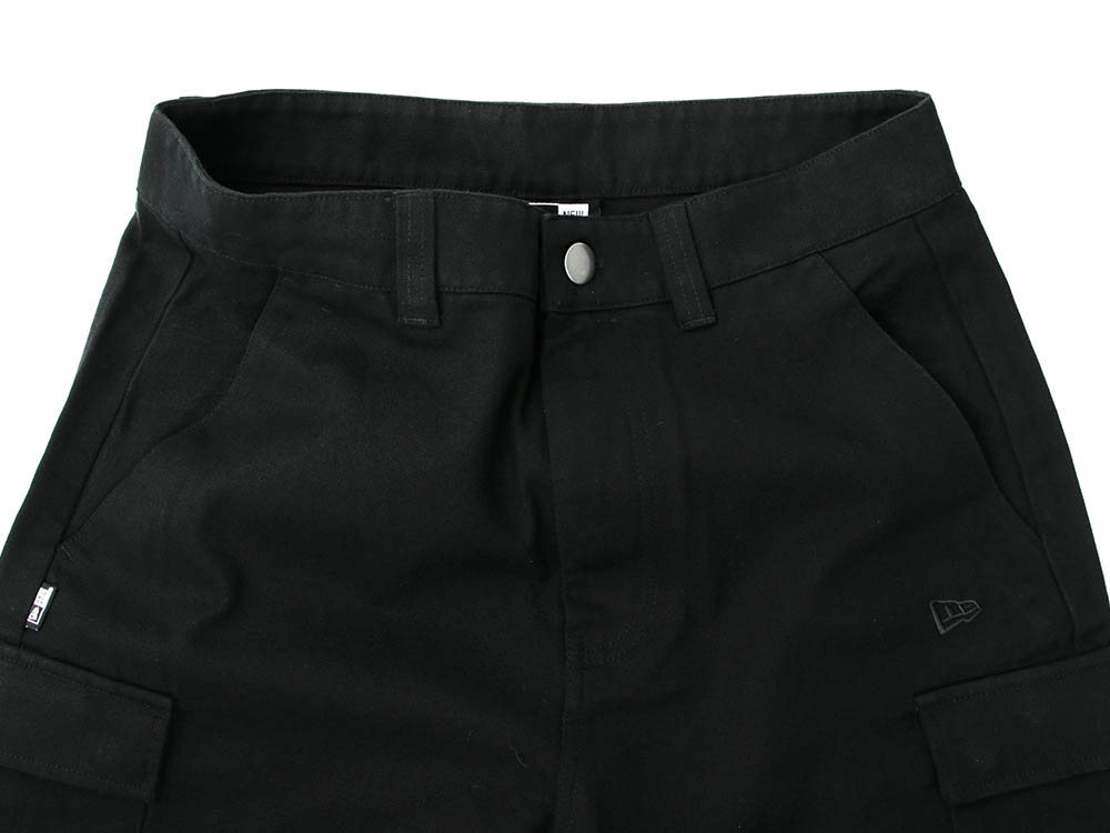New Era Essential Black Cargo Shorts | New Era Cap PH