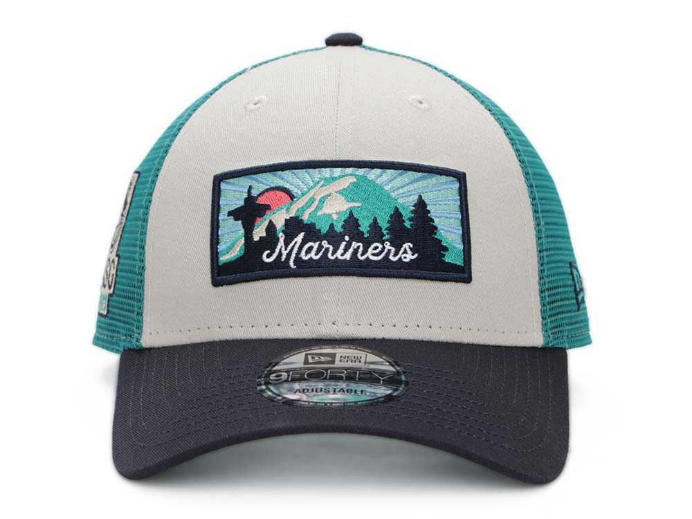 New Era Seattle Mariners 'All Star Game' 9FORTY A-Frame Snapback Chrome  White/Original Team Colours - snowhoodie in 2023