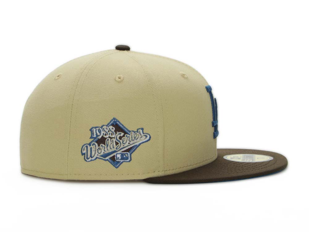 LA Dodgers 2020 World Series Gold Collection 59FIFTY Fitted New Era Cap