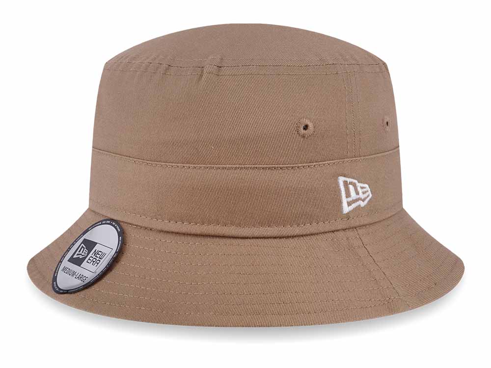 New Era Plain Khaki Strap Bucket Hat | New Era Cap PH