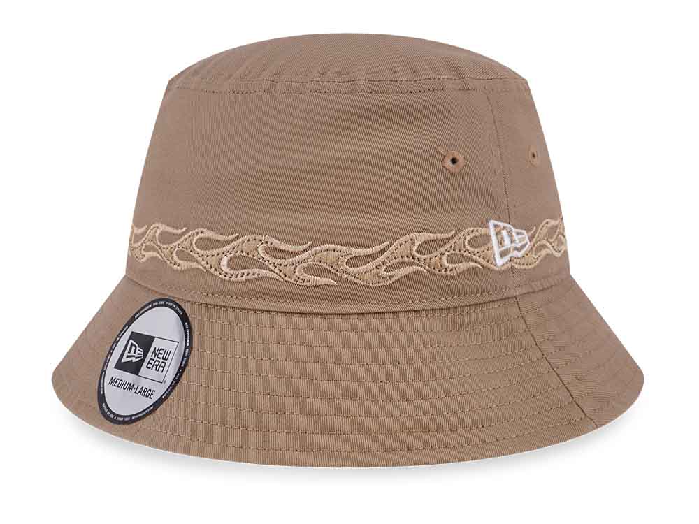 New Era Flame Khaki Bucket Hat | New Era Cap PH