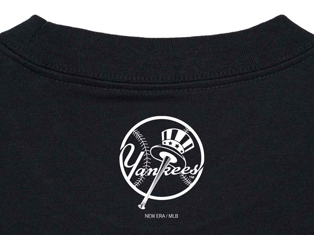 T-shirts New Era MLB TM Logo Print New York Yankees Black