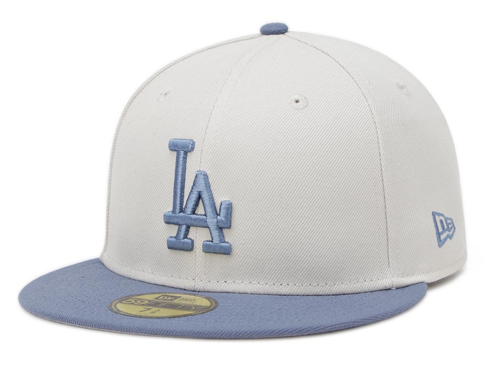 Los Angeles Dodgers MLB Stone Color Slate 59FIFTY Fitted Cap | New Era ...