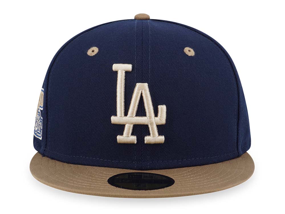 Los Angeles Dodgers MLB Cooperstown Oceanside Blue 59FIFTY Fitted Cap ...