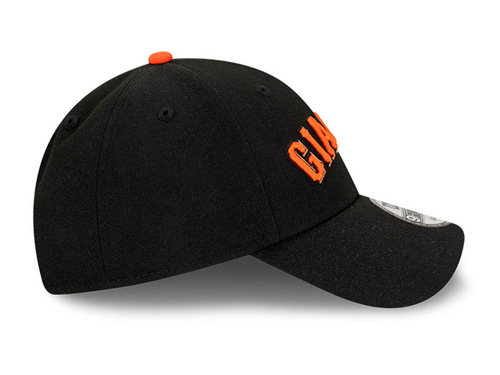 San Francisco Giants MLB Team Wordmark Black 9FORTY Snapback Cap | New ...