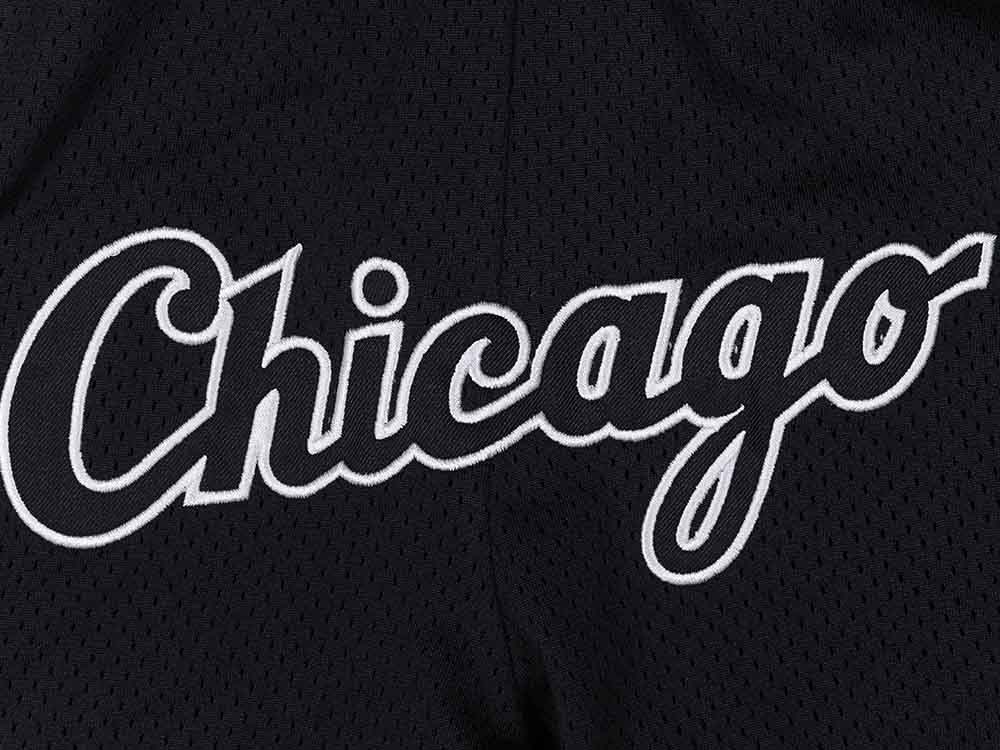 Chicago White Sox MLB Soccer Black Mesh Shorts | New Era Cap PH