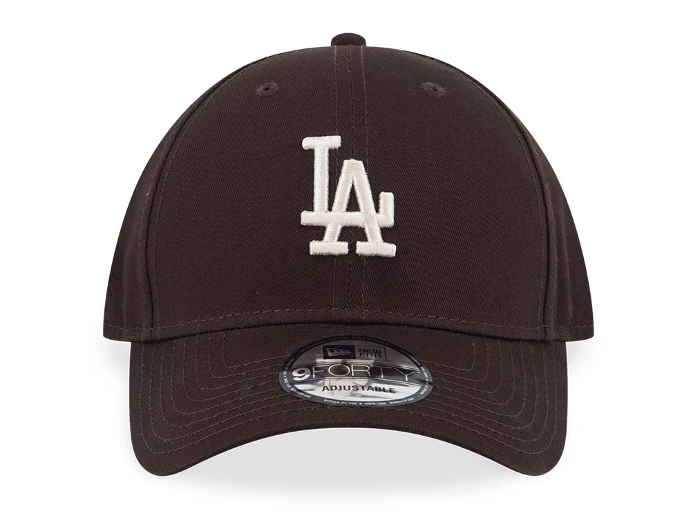 Los Angeles Dodgers MLB Color Story Brown Suede 9FORTY Adjustable Cap ...