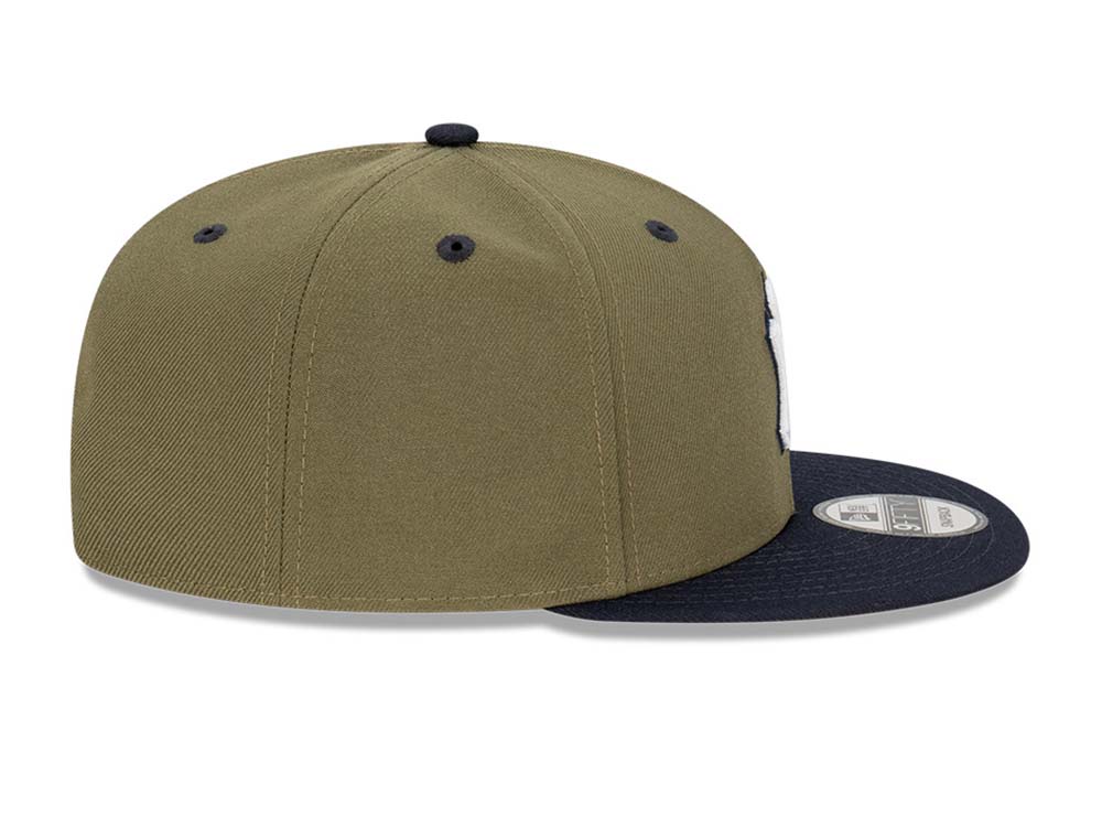 New York Yankees MLB Navy Olive 9FIFTY Snapback Cap | New Era Cap PH