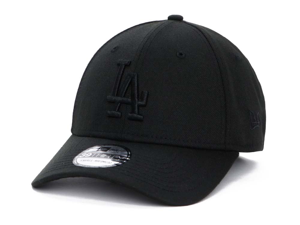 Los Angeles Dodgers MLB League Essential Tonal Black on Black 39THIRTY ...
