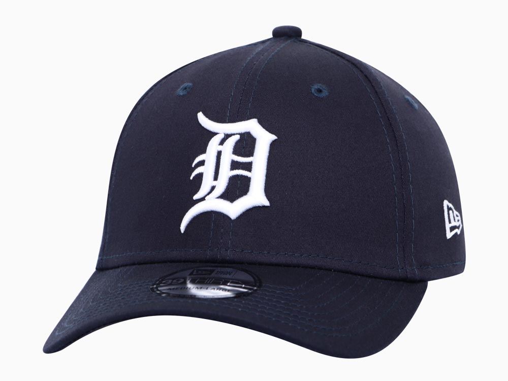 New Era Detroit Tigers MLB League Essential Navy 39THIRTY Cap | New Era ...