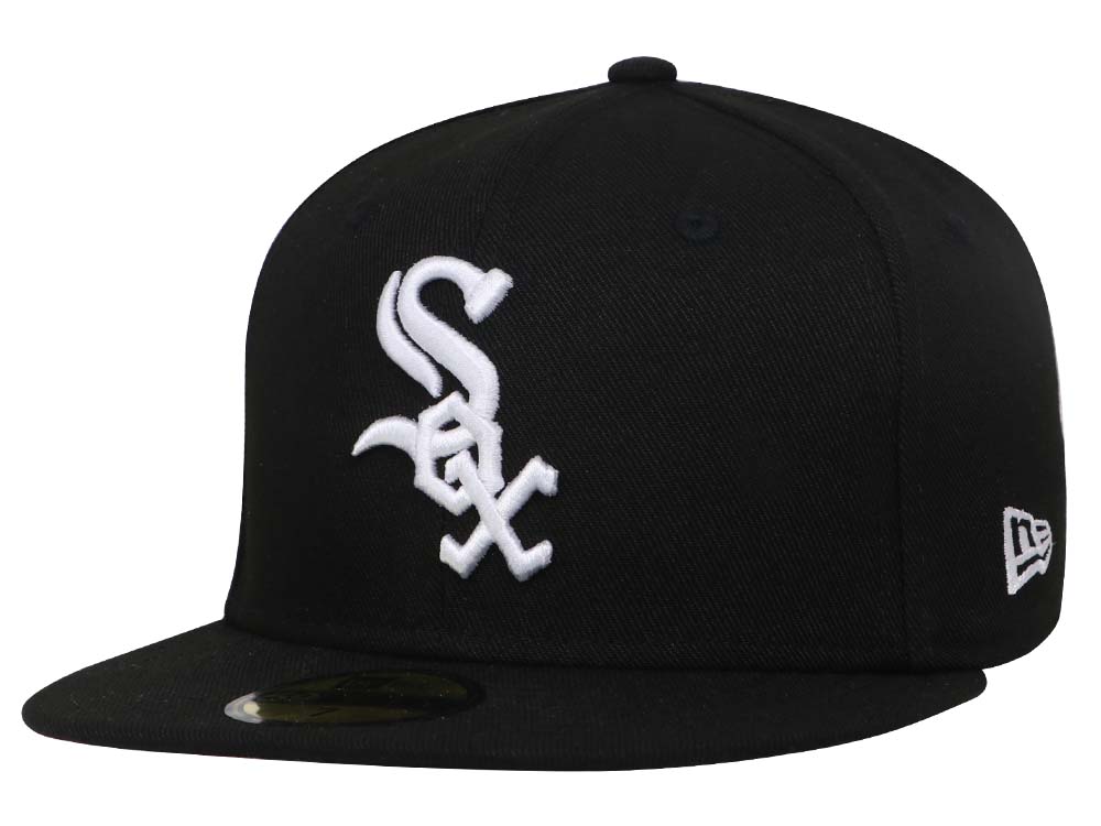 Chicago White Sox MLB AC Perf Black 59FIFTY Fitted Cap (ESSENTIAL