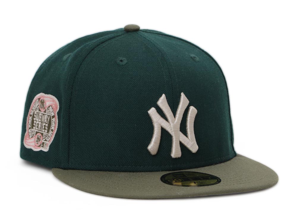 New York Yankees MLB World Series Collard Dark Green 59FIFTY Cap | New ...
