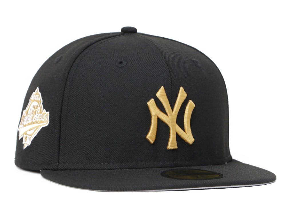 New York Yankees MLB World Series Chrome Noble Metals Gold Pack Black ...
