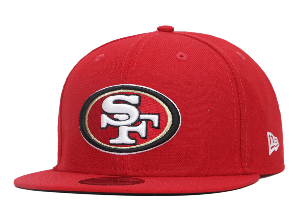 San Francisco 49ers NFL Red 9FIFTY Snapback Cap