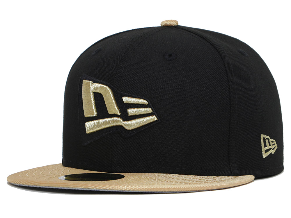 mouw kubus Zuivelproducten New Era Flag Two Tone Black Gold 59FIFTY Fitted Cap | New Era Cap PH