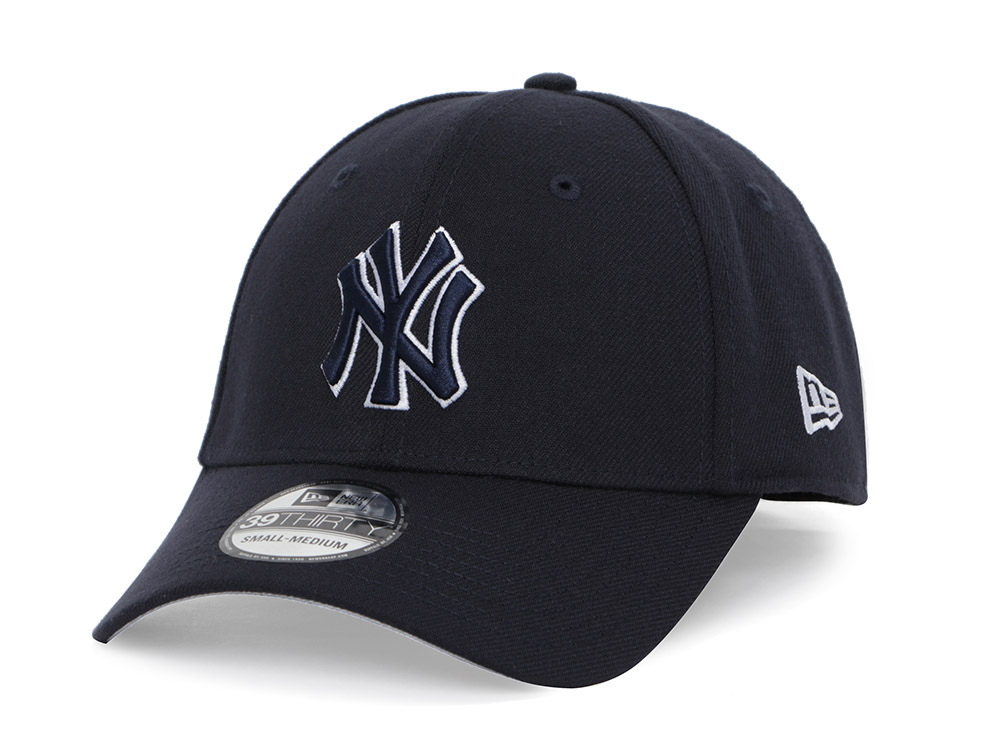 New York Yankees MLB Outline Navy 39THIRTY Stretch Fit Cap | New Era Cap PH