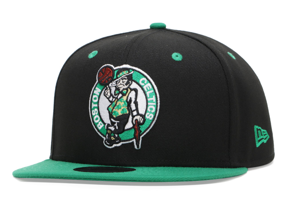 New Era 9FIFTY Boston Celtics Snapback Hat Black