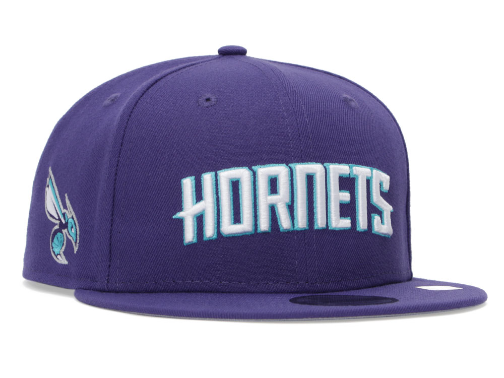 New Era 9FIFTY NBA Charlotte Hornets OTC Purple Snapback Hat 70556849