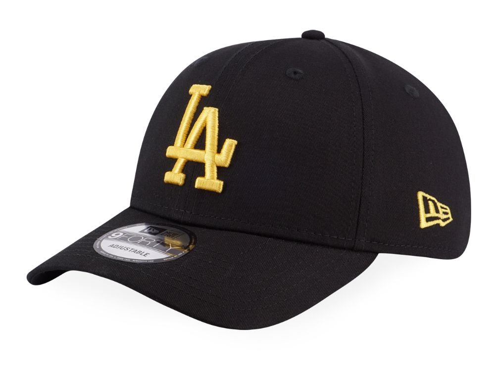 cap New Era 9FO League Essential MLB Los Angeles Dodgers - Gold/Black -  men´s 