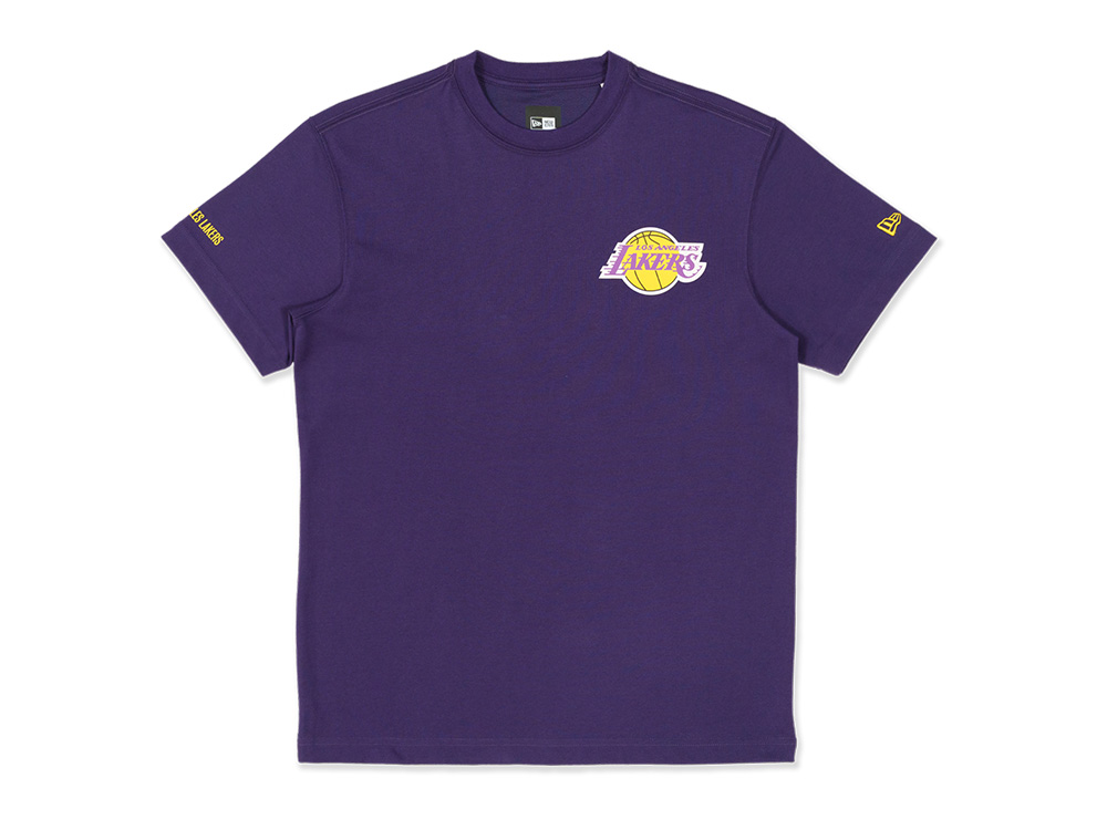 Disc NBA Los Angeles Lakers Scoop Neck T-Shirt * Size: Medium Purple